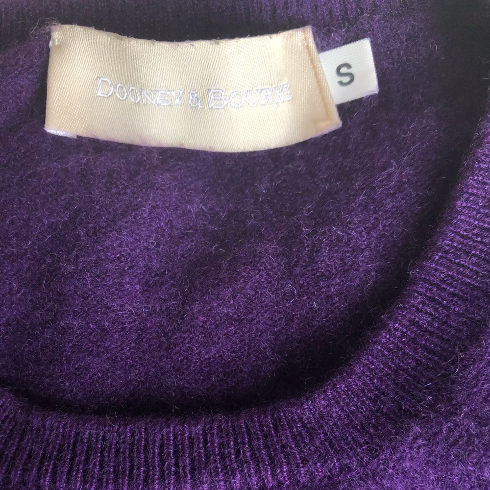 100% Cashmere Crewneck Sweater | Dooney & Bourke - Picture 3 of 6